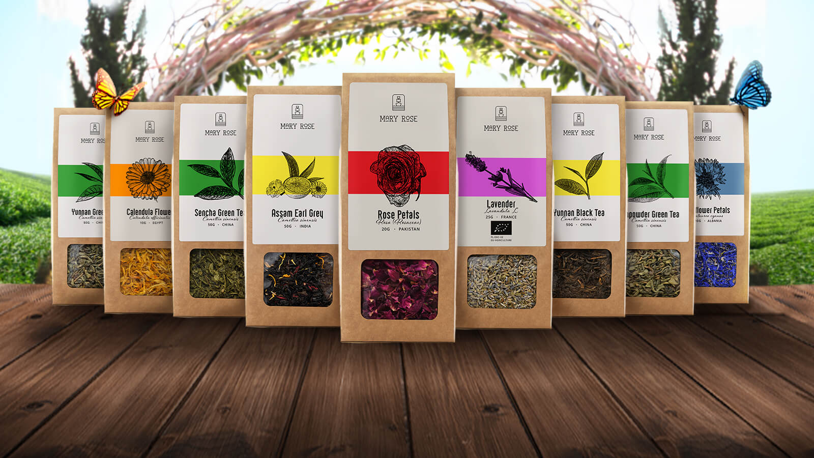 Mary Rose - tea - our products